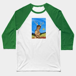 Deer Woman Baseball T-Shirt